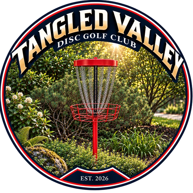 Tangled Valley Disc Golf Club roundel